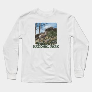 Yosemite National Park Bighorn Sheep Long Sleeve T-Shirt